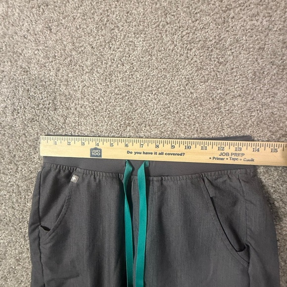 FIGS Technical Collection Straight-Leg Gray Teal Scrub Pants – XS - Picture 6 of 11